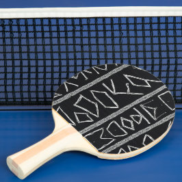Raquete De Ping Pong Luxo Sofisticado Africano Asiático Caribenho