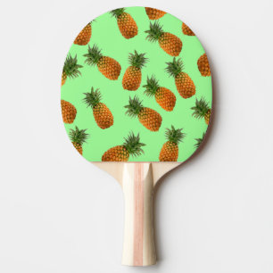 Raquete De Ping Pong Luz do abacaxi - pá verde de Pong do sibilo