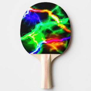 Raquete De Ping Pong Luzes do partido NEON de cor múltipla