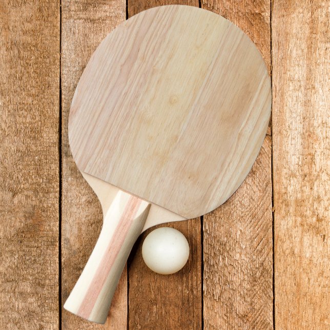 Raquete De Ping Pong Madeira de Freixo Branco (Criador carregado)