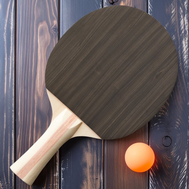 Raquete De Ping Pong Madeira Moderna Escura (Criador carregado)