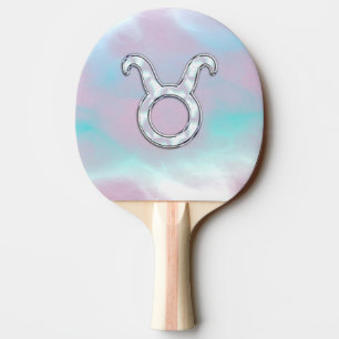 Raquete De Ping Pong Mãe do Estilo Pérola Taurus Zodiac Horoscope