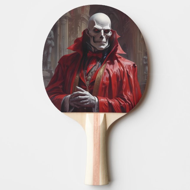 Raquete De Ping Pong Maestro Phibes Pára o Relógio (Frente)
