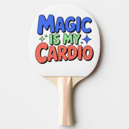 Raquete De Ping Pong Magic Is My Cardio – Funny Witchy Ping Pong Paddle