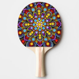 Raquete De Ping Pong Mandala Ping Pong Paddle