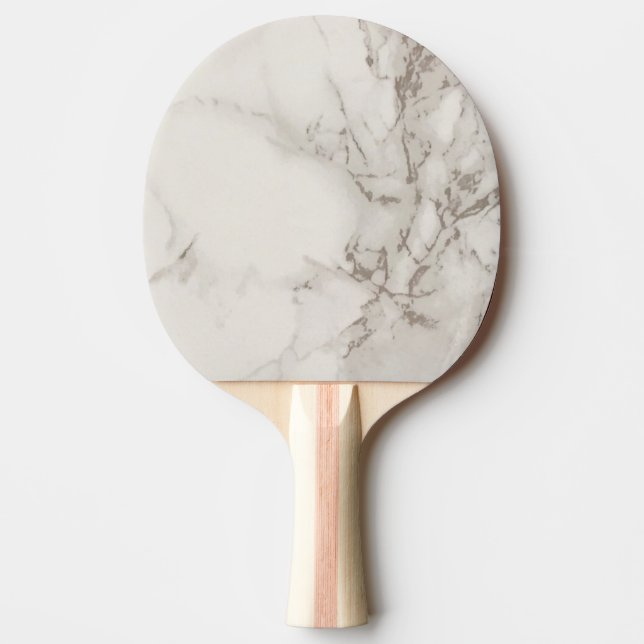 Raquete De Ping Pong Marble Branco (Frente)