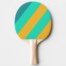 Raquete De Ping Pong Mares Ensolarados Listras Ousadas