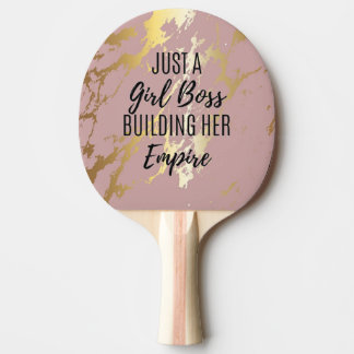 Raquete De Ping Pong Mármaco Líquido Cor-de-Rosa Elegante