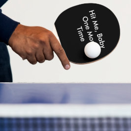Raquete De Ping Pong Me Acerta Mais Uma Vez