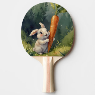 Raquete De Ping Pong Meadow Bunny Sonha: Ping Pong Pong Paddle Whimsica