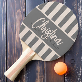 Raquete De Ping Pong Médio Century Polo Candy Stripe Sandcastle Nome Ro