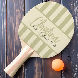 Raquete De Ping Pong Médio Century Polo Doces Strike Dust Sage