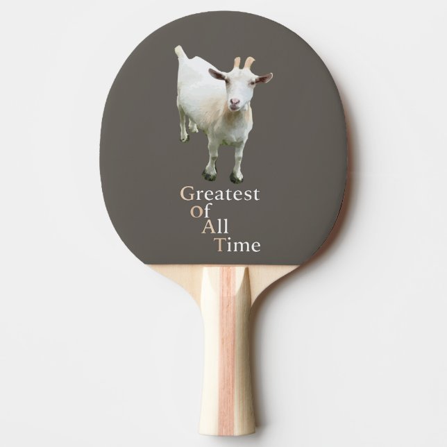 Raquete De Ping Pong Melhor de todos os tempos Cabra (Frente)