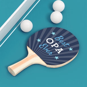 Raquete De Ping Pong Melhor Opa Nunca Dia de os pais Vovô legal