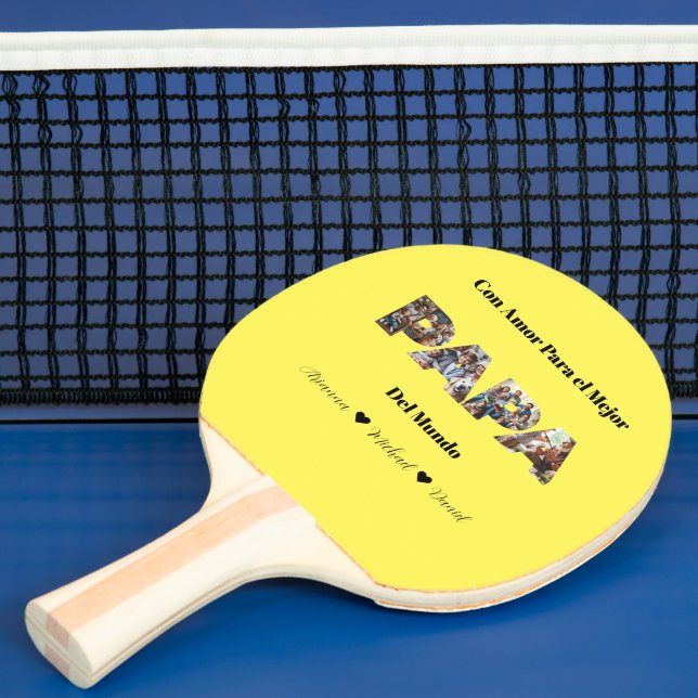 Raquete De Ping Pong Melhor Pai De Script De Fotografia Simples Já Espa (Insitu)