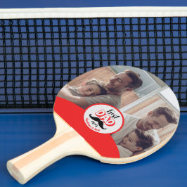 Raquete De Ping Pong Melhor Pai de Todos Presente Personalizado do Dia