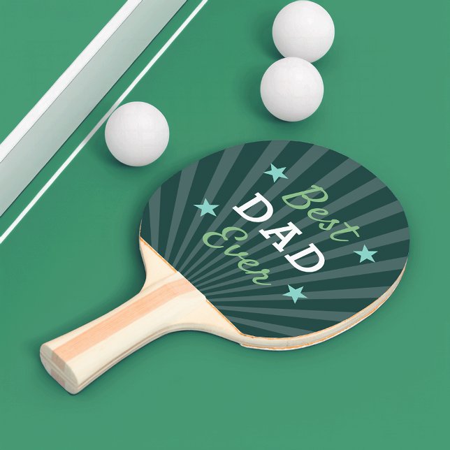 Raquete De Ping Pong Melhor Pai Nunca | DIA DE OS PAIS LEGAL (Criador carregado)