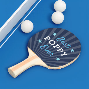 Raquete De Ping Pong Melhor Poppy Nunca Dia de os pais Vovô legal