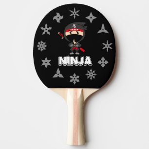 Raquete De Ping Pong Menino Ninja
