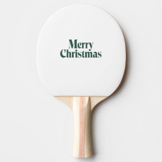 Raquete De Ping Pong Merry Christmas