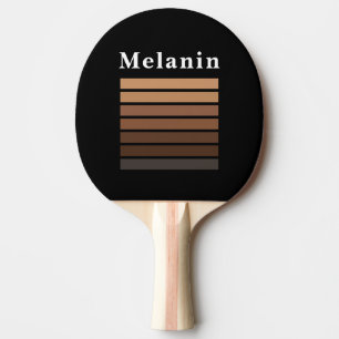 Raquete De Ping Pong Mês da História Negra Africana-Americana de Melani