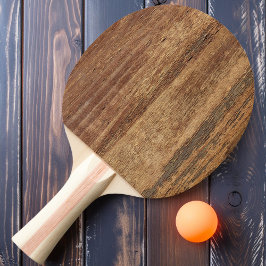 Raquete De Ping Pong Mesa Raw Cedar Wood Beer Pong