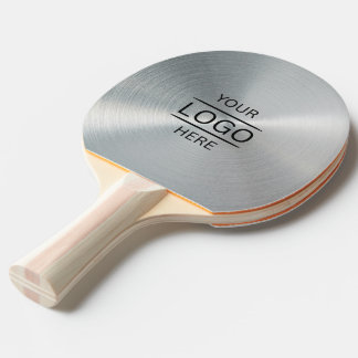 Raquete De Ping Pong Metálico Silver Personalizado
