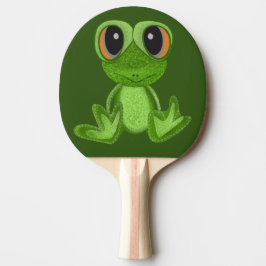 Raquete De Ping Pong Meu Amigo do Sapo Verde
