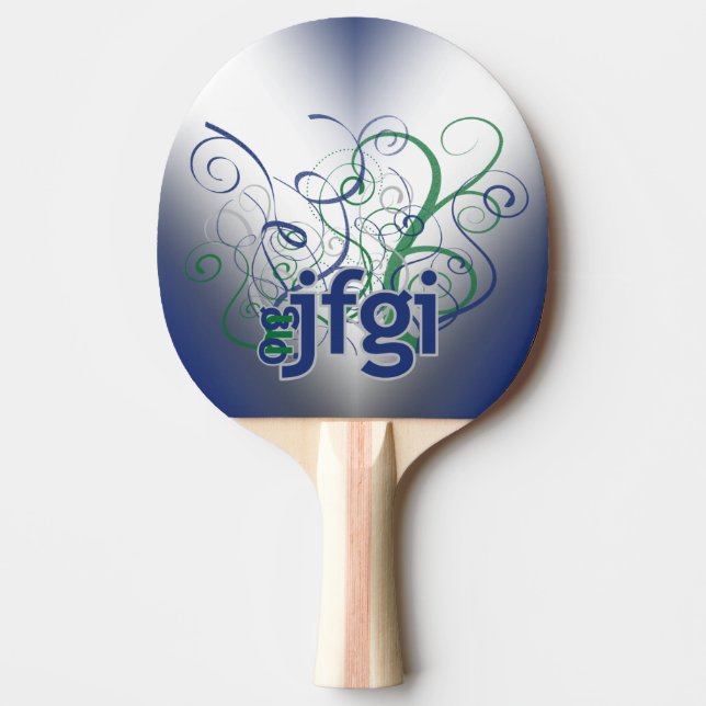Raquete De Ping Pong Meu Deus! (Frente)