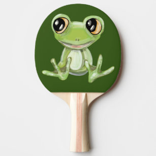Raquete De Ping Pong Meu Outro Amigo do Sapo Verde Ping Pong Paddle