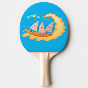 Raquete De Ping Pong Milhas de nachos, batatas fritas, canecas, surf