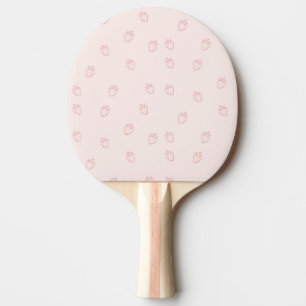Raquete De Ping Pong Minimalismo de Morango