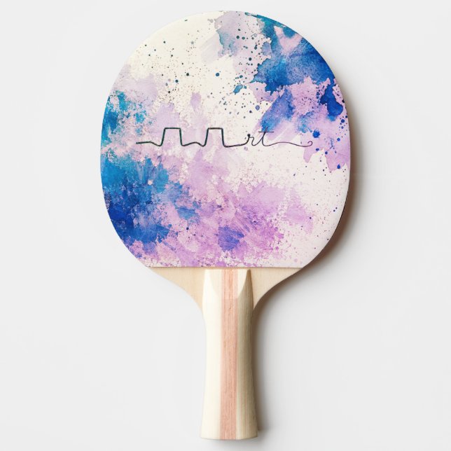 Raquete De Ping Pong Minimalist RT Design | Inhalotherapy Inspired (Frente)