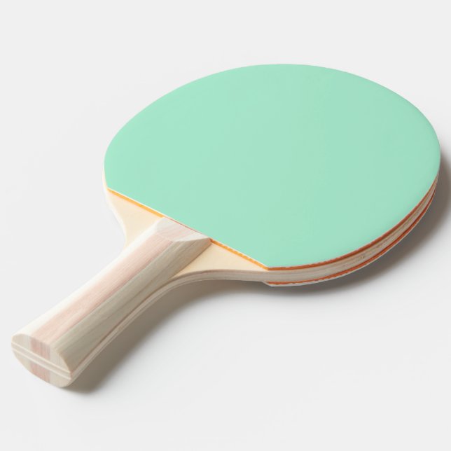 Raquete De Ping Pong Mint Green Ping Pong Paddle (Frente inclinada)