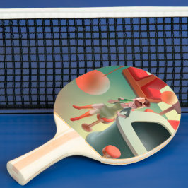 Raquete De Ping Pong Miss Meow - Bar Noturno