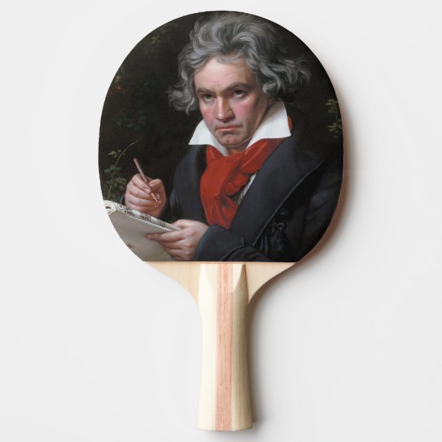 Raquete De Ping Pong Missa Solemnis: Ludwig Beethoven Música Clássica (Frente)
