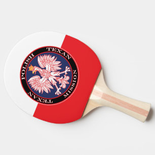 Raquete De Ping Pong Missão Texano Polonês