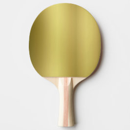 Raquete De Ping Pong Modelo vazio do ouro