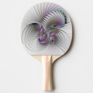 Raquete De Ping Pong Moderna Figura de Fantasia Tímida Abstrata Arte Fr