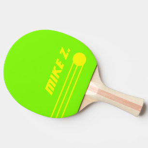 Raquete De Ping Pong Moderno Personalizado de Cores de Ácido Personaliz