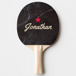 Raquete De Ping Pong Modest Dark Stone Vintage Star Signature