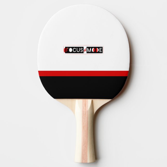 Raquete De Ping Pong Modo Foco (Verso)
