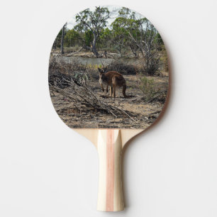Raquete De Ping Pong Momento Tranquilo: Canguru Australiano em Billabon