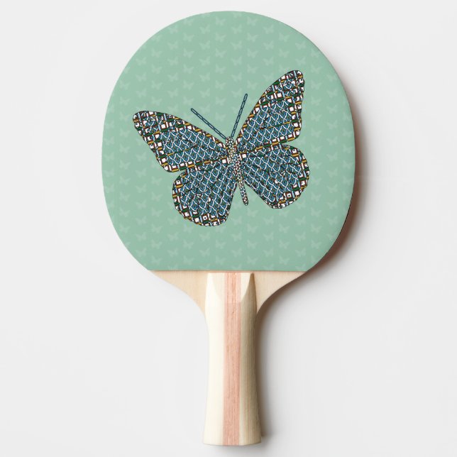 Raquete De Ping Pong Monarca marroquina Ping Pong Paddle (Frente)