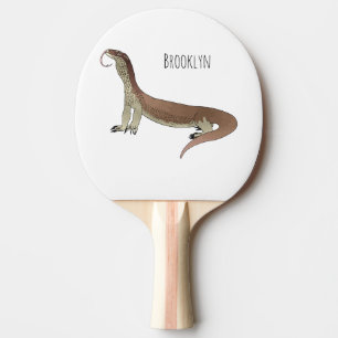 Raquete De Ping Pong Monitor de desenho de lagarto
