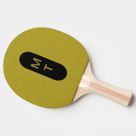 Raquete De Ping Pong Monograma