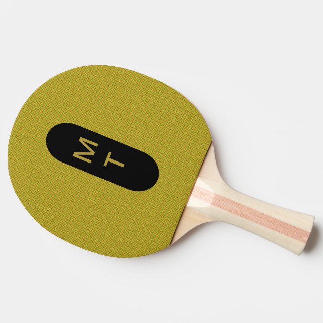 Raquete De Ping Pong Monograma (Lateral)