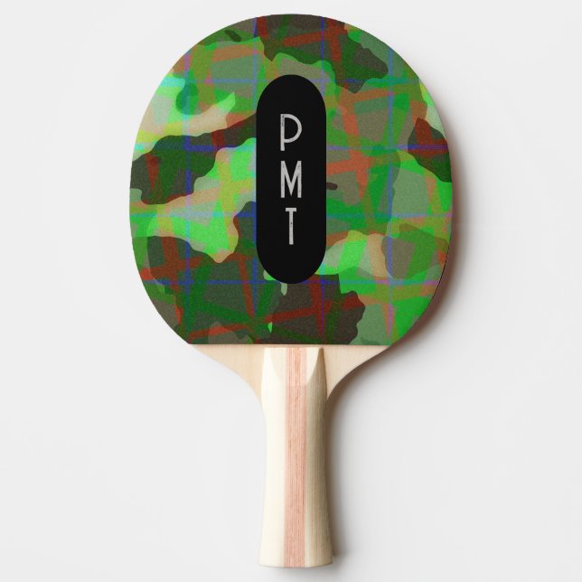 Raquete De Ping Pong Monograma (Frente)