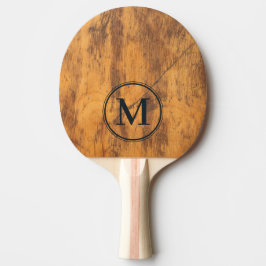 Raquete De Ping Pong Monograma da Tábua de Corte
