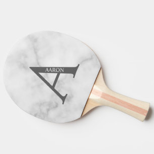 Raquete De Ping Pong Monograma Personalizado e Pino Ping Pong Paddle